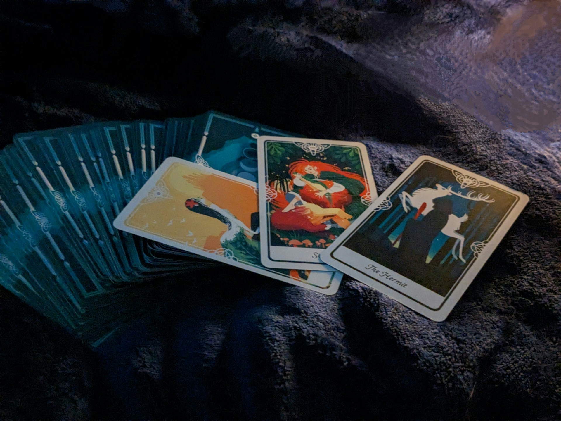 Tarot divinatoire disposées
